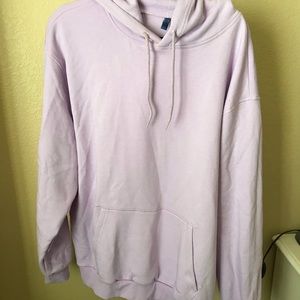 Oversized lavender hoodie - H&M